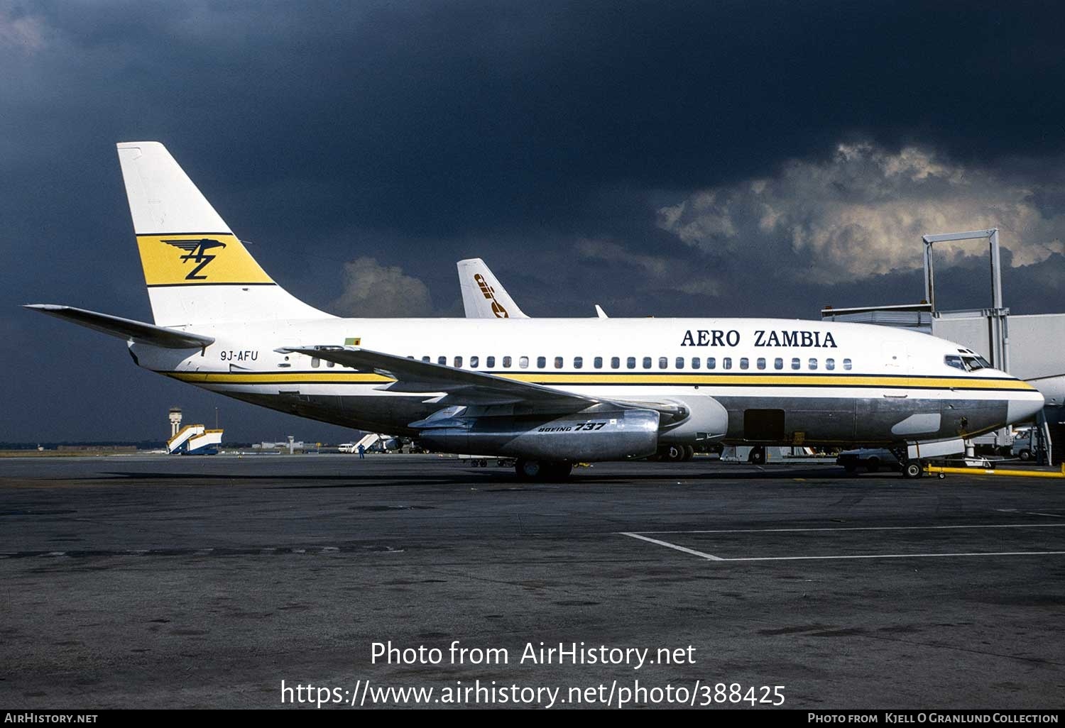 Aircraft Photo of 9J-AFU | Boeing 737-222 | Aero Zambia | AirHistory.net #388425