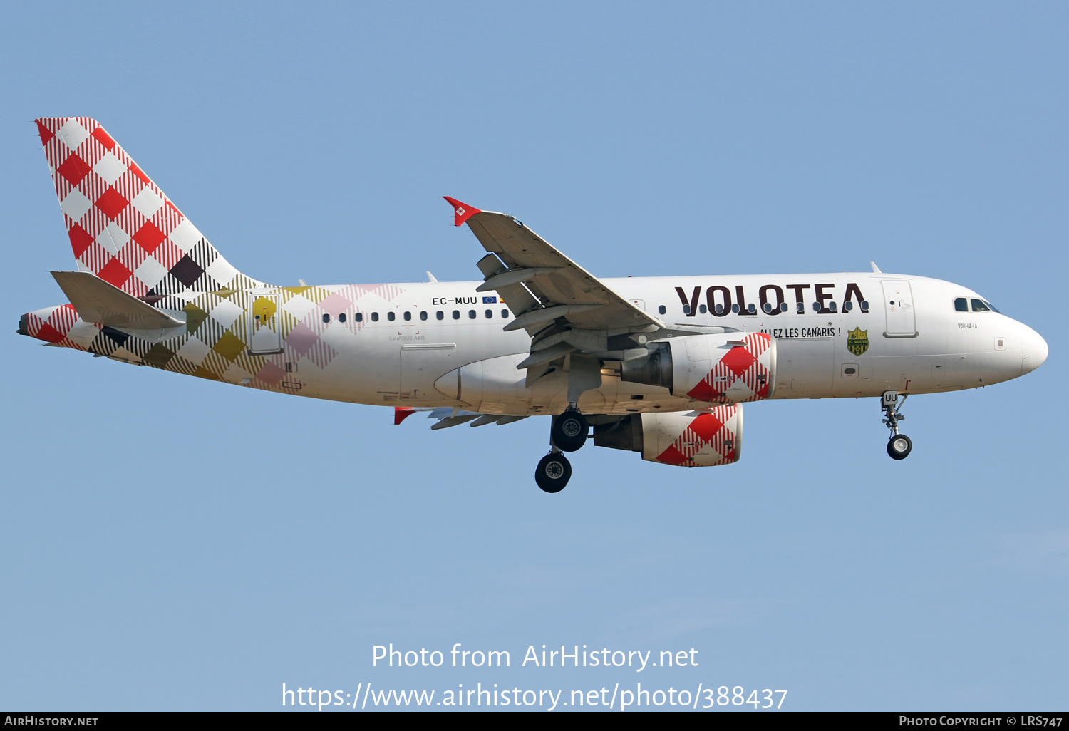 Aircraft Photo of EC-MUU | Airbus A319-111 | Volotea | AirHistory.net #388437