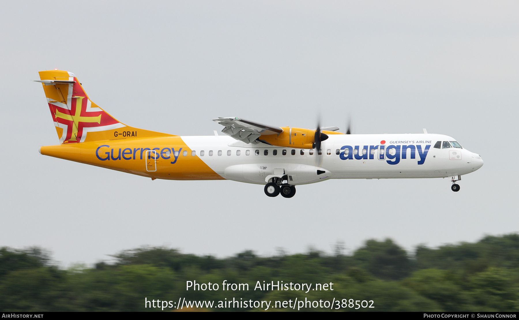 Aircraft Photo of G-ORAI | ATR ATR-72-600 (ATR-72-212A) | Aurigny Air Services | AirHistory.net #388502