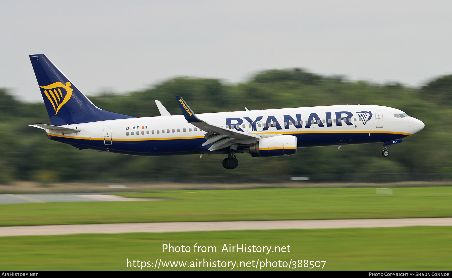 Aircraft Photo of EI-DLF | Boeing 737-8AS | Ryanair | AirHistory.net #388507