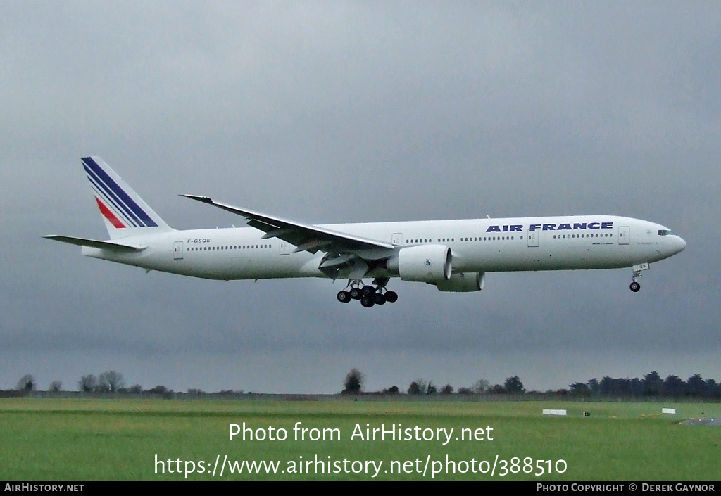 Aircraft Photo of F-GSQS | Boeing 777-328/ER | Air France | AirHistory.net #388510