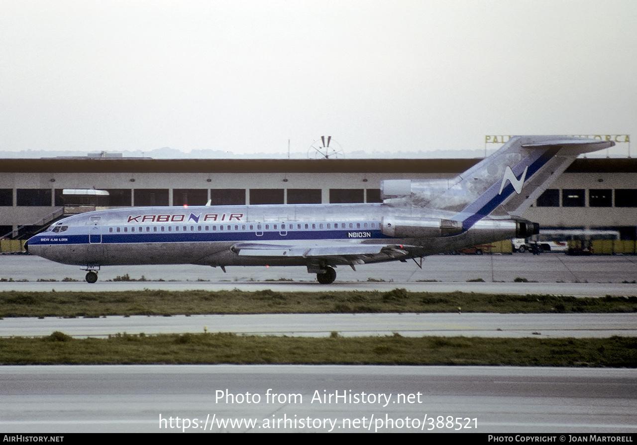 Aircraft Photo of N8103N | Boeing 727-25 | Kabo Air | AirHistory.net #388521