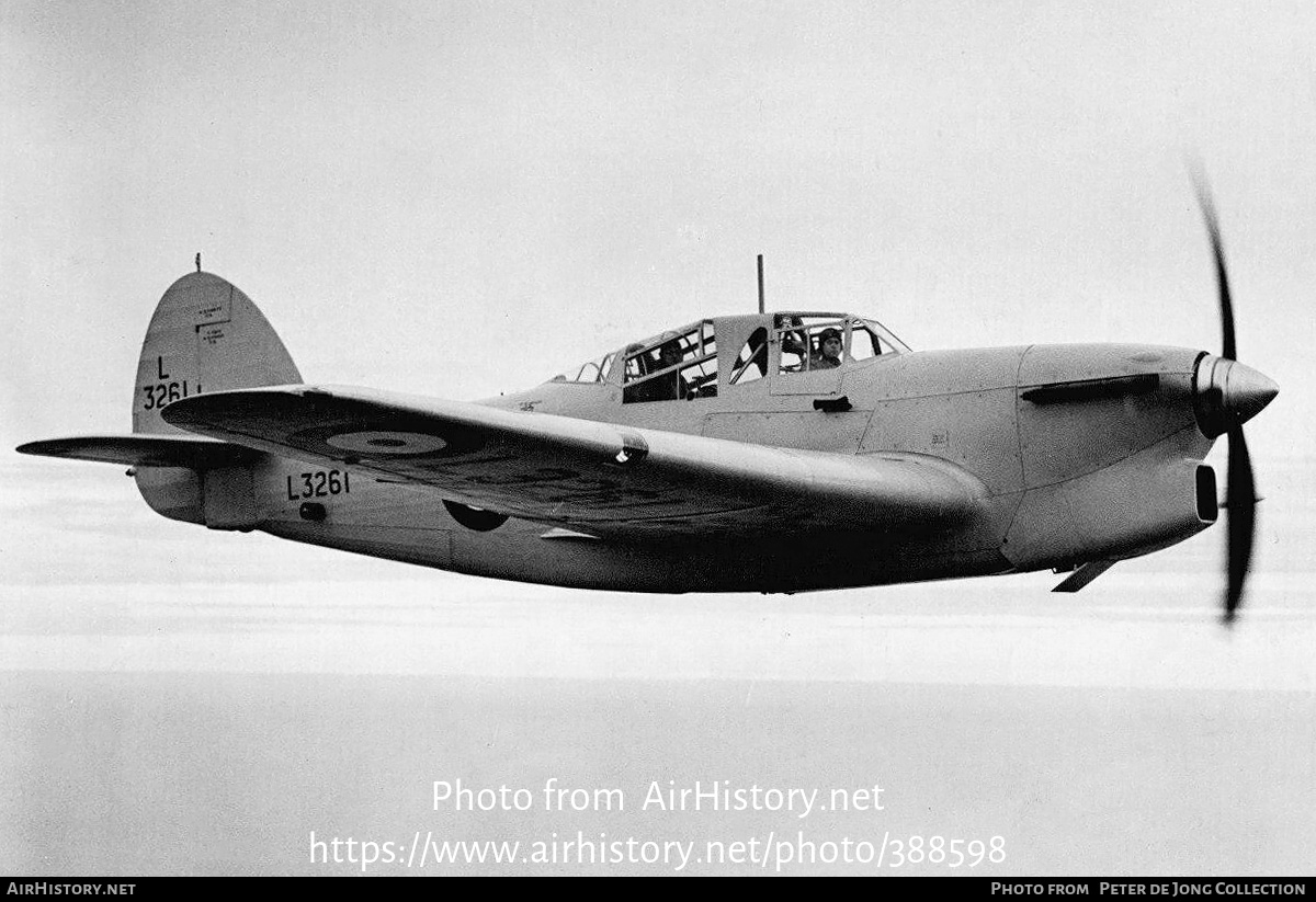 Aircraft Photo of L3261 | Hawker Henley Mk3 | UK - Air Force | AirHistory.net #388598