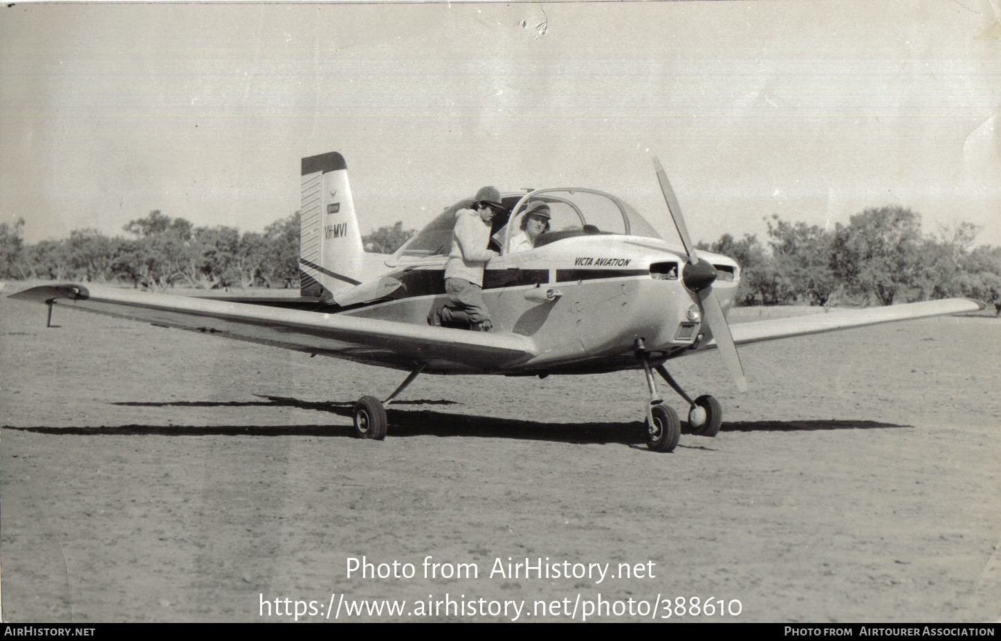 Aircraft Photo of VH-MVI | Victa Airtourer 100 | Victa Aviation | AirHistory.net #388610