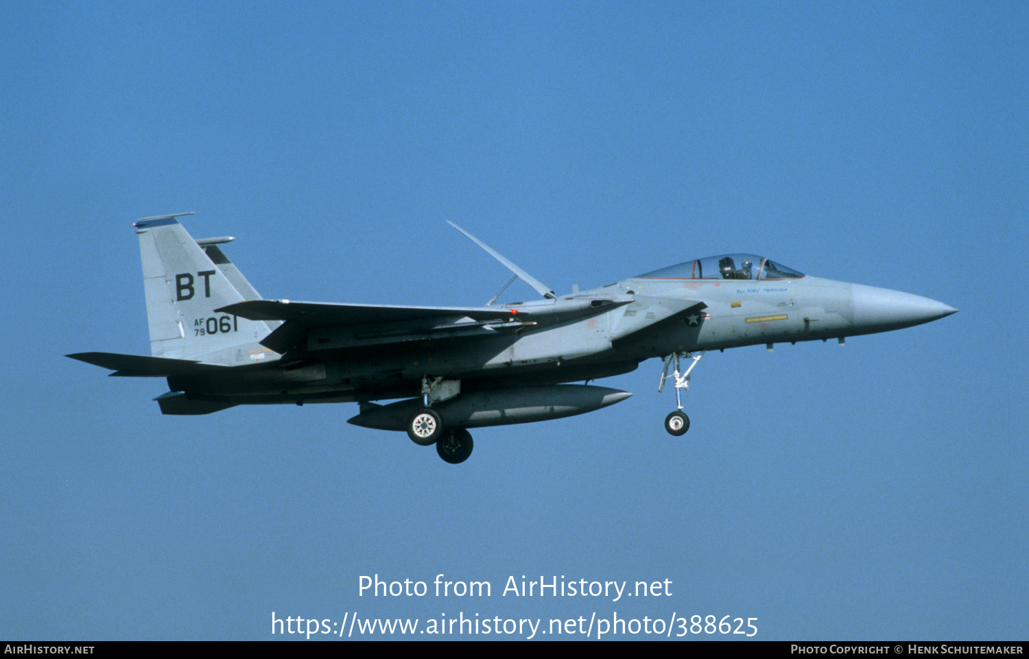 Aircraft Photo of 79-0061 / AF79-061 | McDonnell Douglas F-15C Eagle | USA - Air Force | AirHistory.net #388625