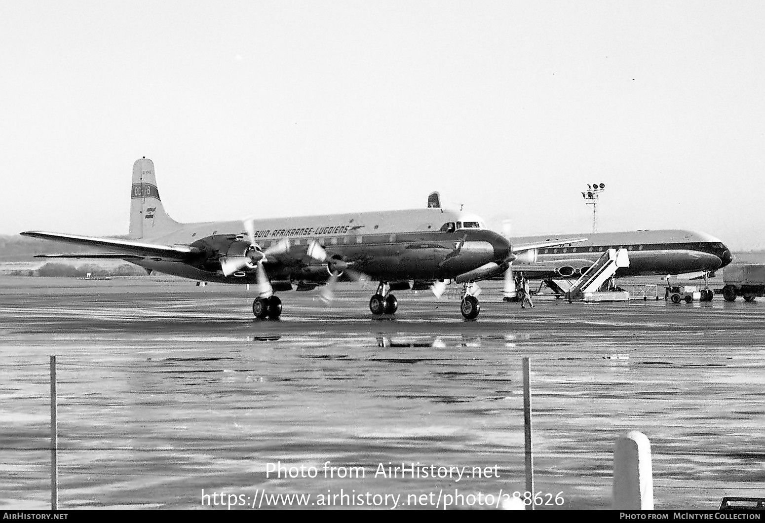 Aircraft Photo of ZS-DKE | Douglas DC-7B | South African Airways - Suid-Afrikaanse Lugdiens | AirHistory.net #388626