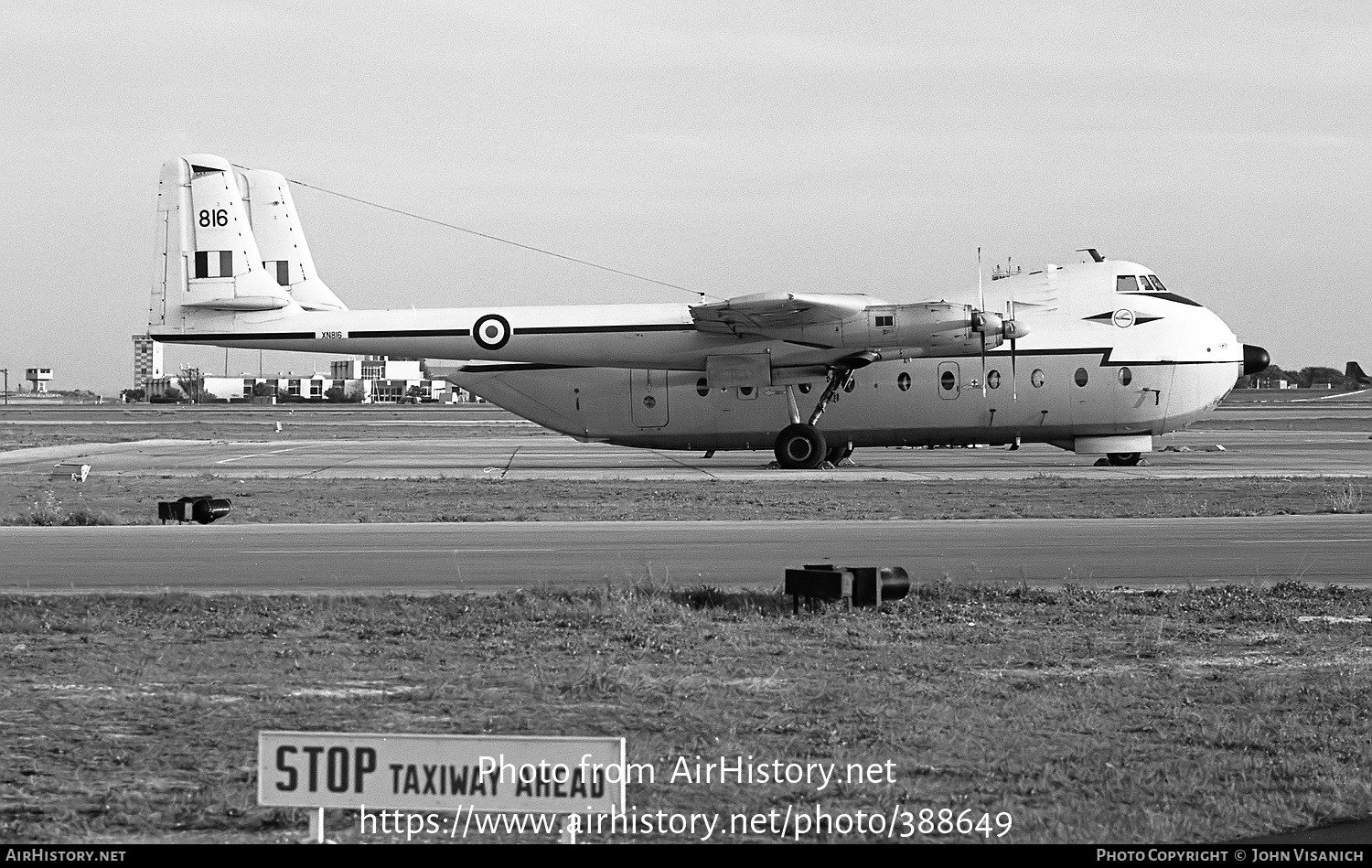 Aircraft Photo of XN816 | Armstrong Whitworth AW-660 Argosy E.1 | UK - Air Force | AirHistory.net #388649