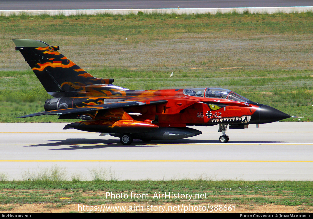 Aircraft Photo of 4642 | Panavia Tornado ECR | Germany - Air Force | AirHistory.net #388661