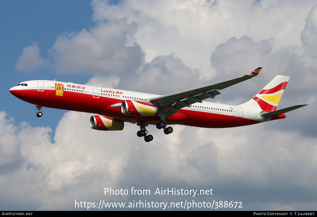 Aircraft Photo of F-WWYM | Airbus A330-343 | Lucky Air | AirHistory.net #388672