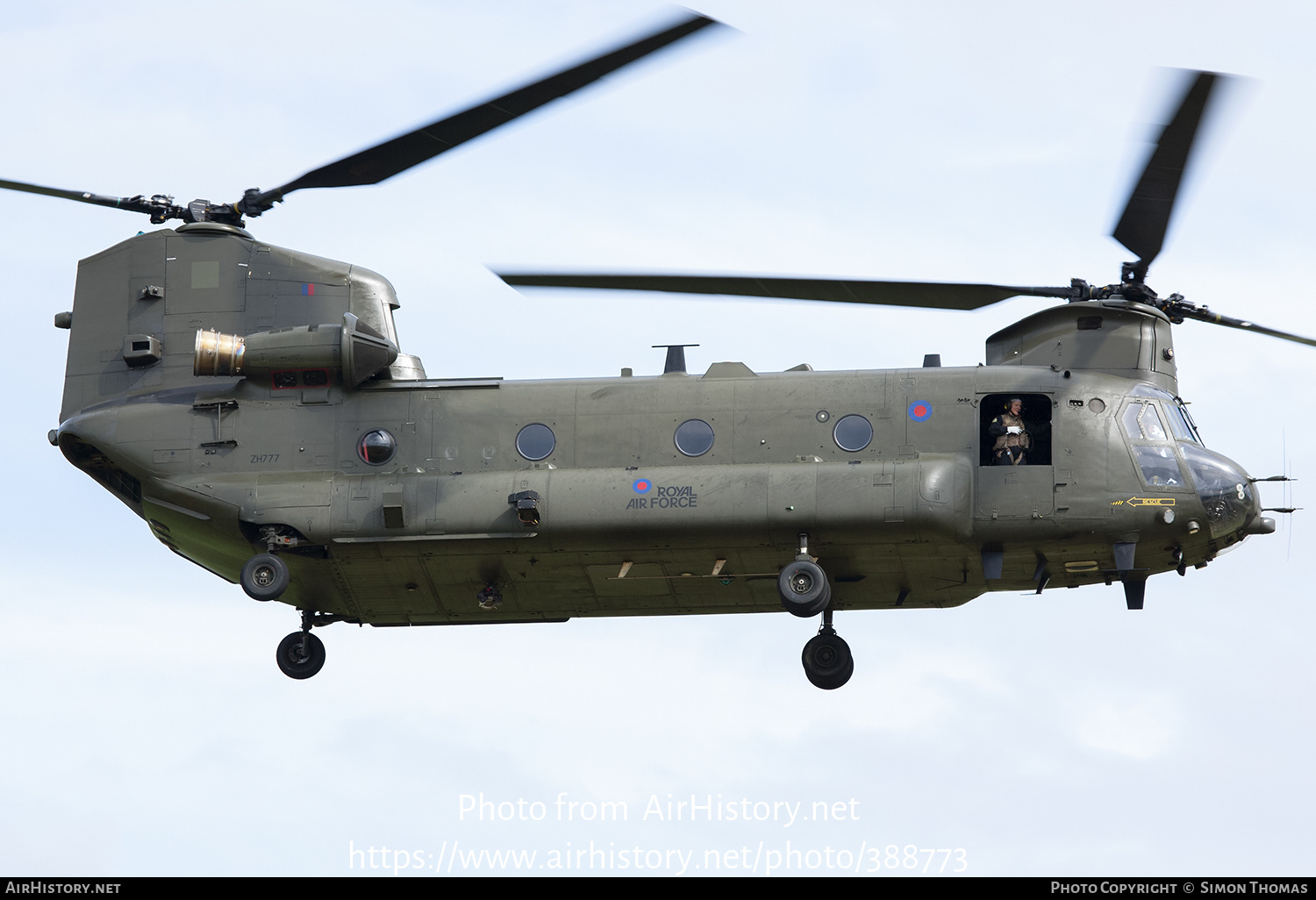 Aircraft Photo of ZH777 | Boeing Chinook HC2 (352) | UK - Air Force | AirHistory.net #388773