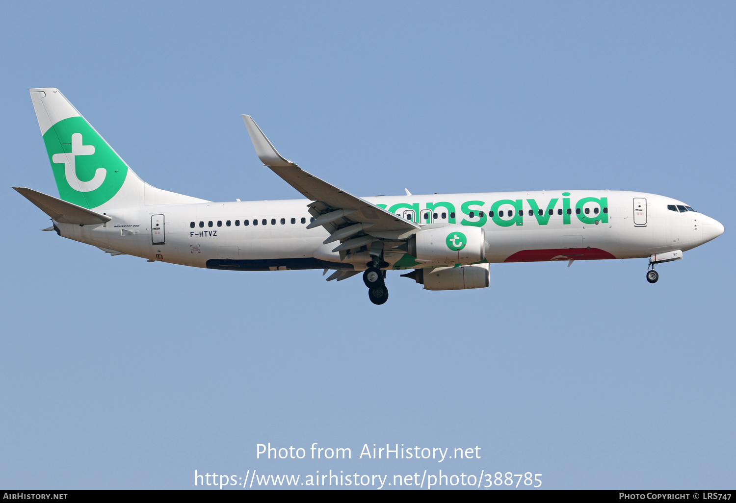 Aircraft Photo of F-HTVZ | Boeing 737-8JP | Transavia | AirHistory.net #388785