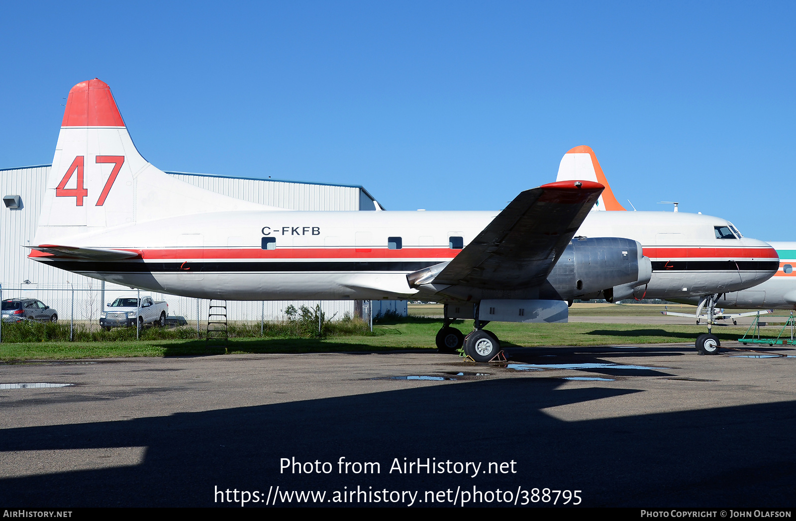 Aircraft Photo of C-FKFB | Convair 580/AT | AirHistory.net #388795