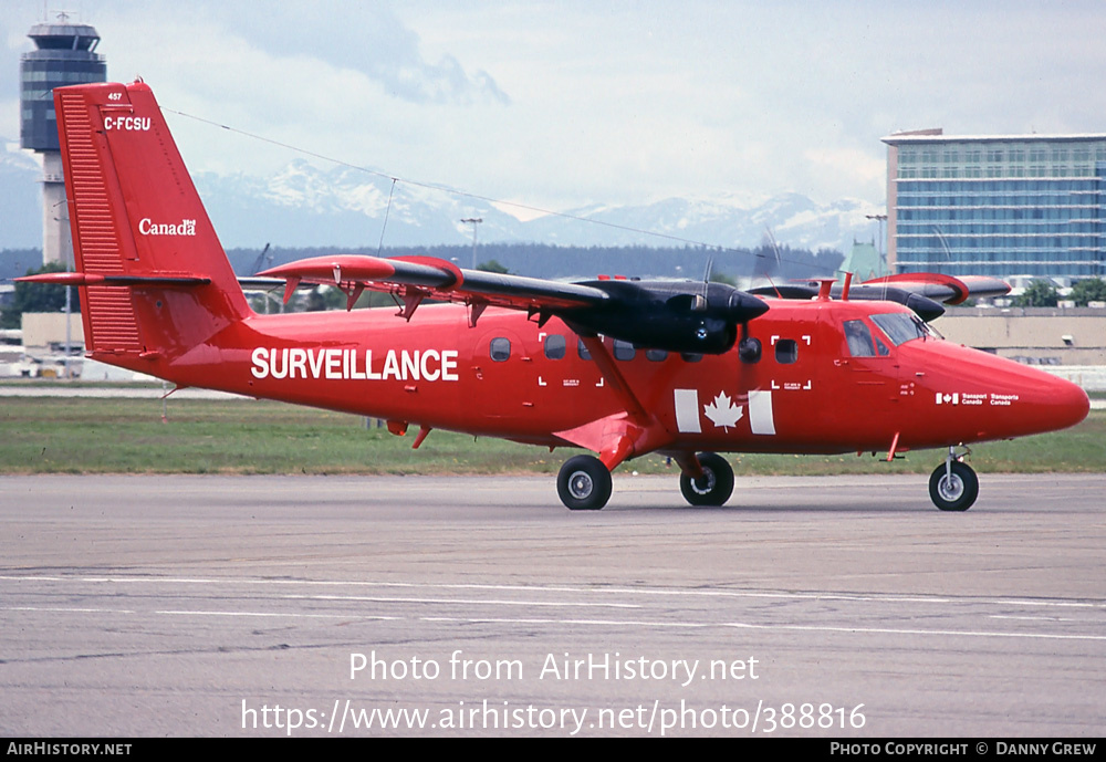 Aircraft Photo of C-FCSU | De Havilland Canada DHC-6-300 Twin Otter | Transport Canada | AirHistory.net #388816