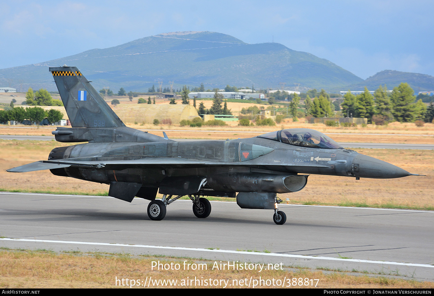 Aircraft Photo of 538 | General Dynamics F-16C Fighting Falcon | Greece - Air Force | AirHistory.net #388817