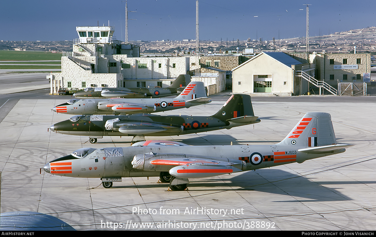 Aircraft Photo of WJ603 | English Electric Canberra B2 | UK - Air Force | AirHistory.net #388892