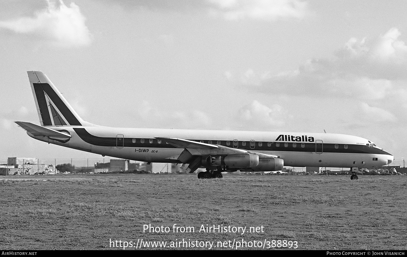 Aircraft Photo of I-DIWP | Douglas DC-8-43 | Alitalia | AirHistory.net #388893