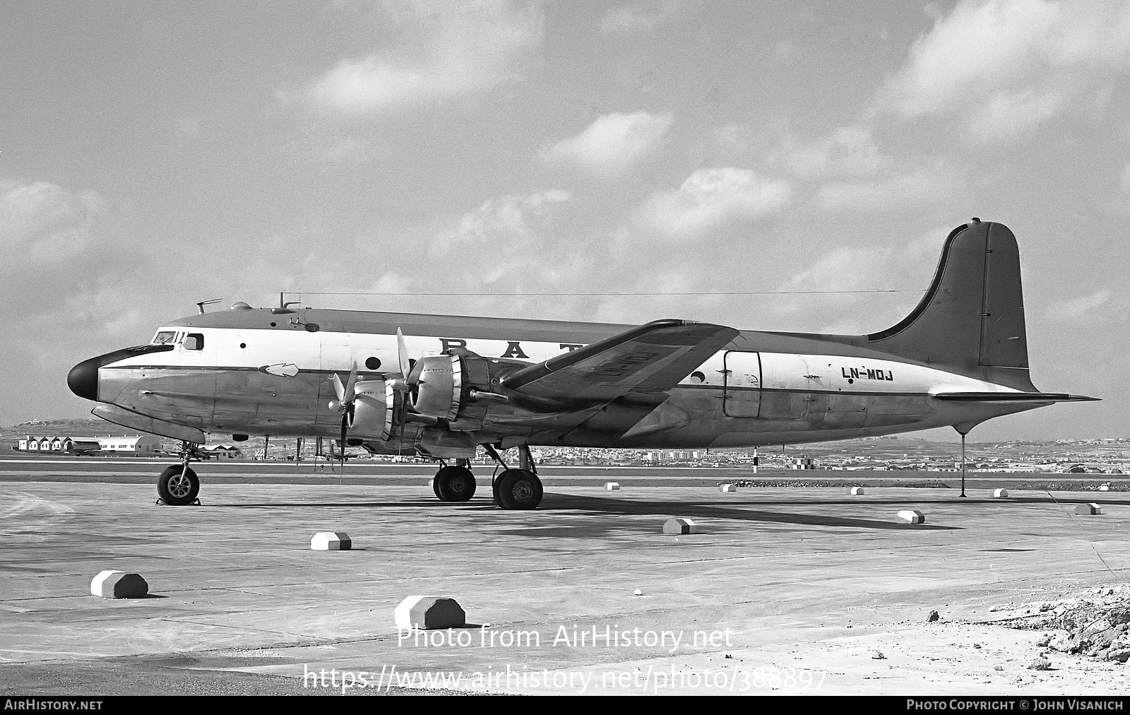 Aircraft Photo of LN-MOJ | Douglas C-54E Skymaster | Bergen Air Transport - BAT | AirHistory.net #388897