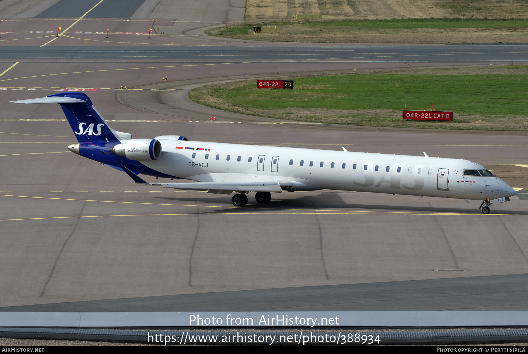 Aircraft Photo of ES-ACJ | Bombardier CRJ-900LR (CL-600-2D24) | Scandinavian Airlines - SAS | AirHistory.net #388934