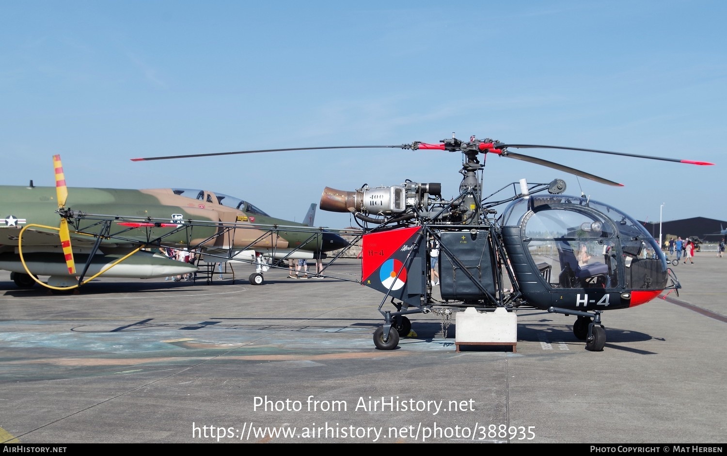 Aircraft Photo of H-4 | Sud SE-3130 Alouette II | Netherlands - Air Force | AirHistory.net #388935