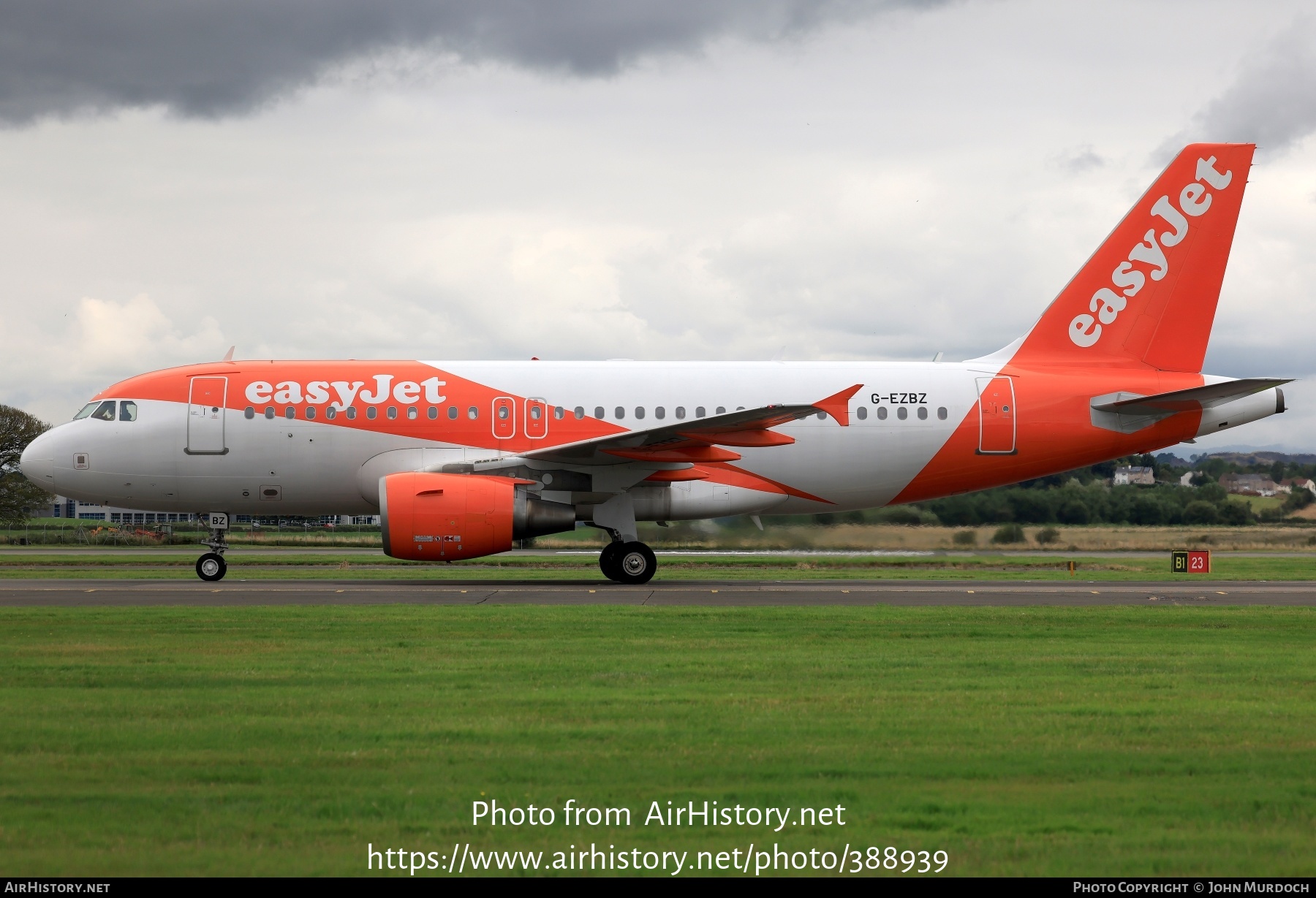 Aircraft Photo of G-EZBZ | Airbus A319-111 | EasyJet | AirHistory.net #388939