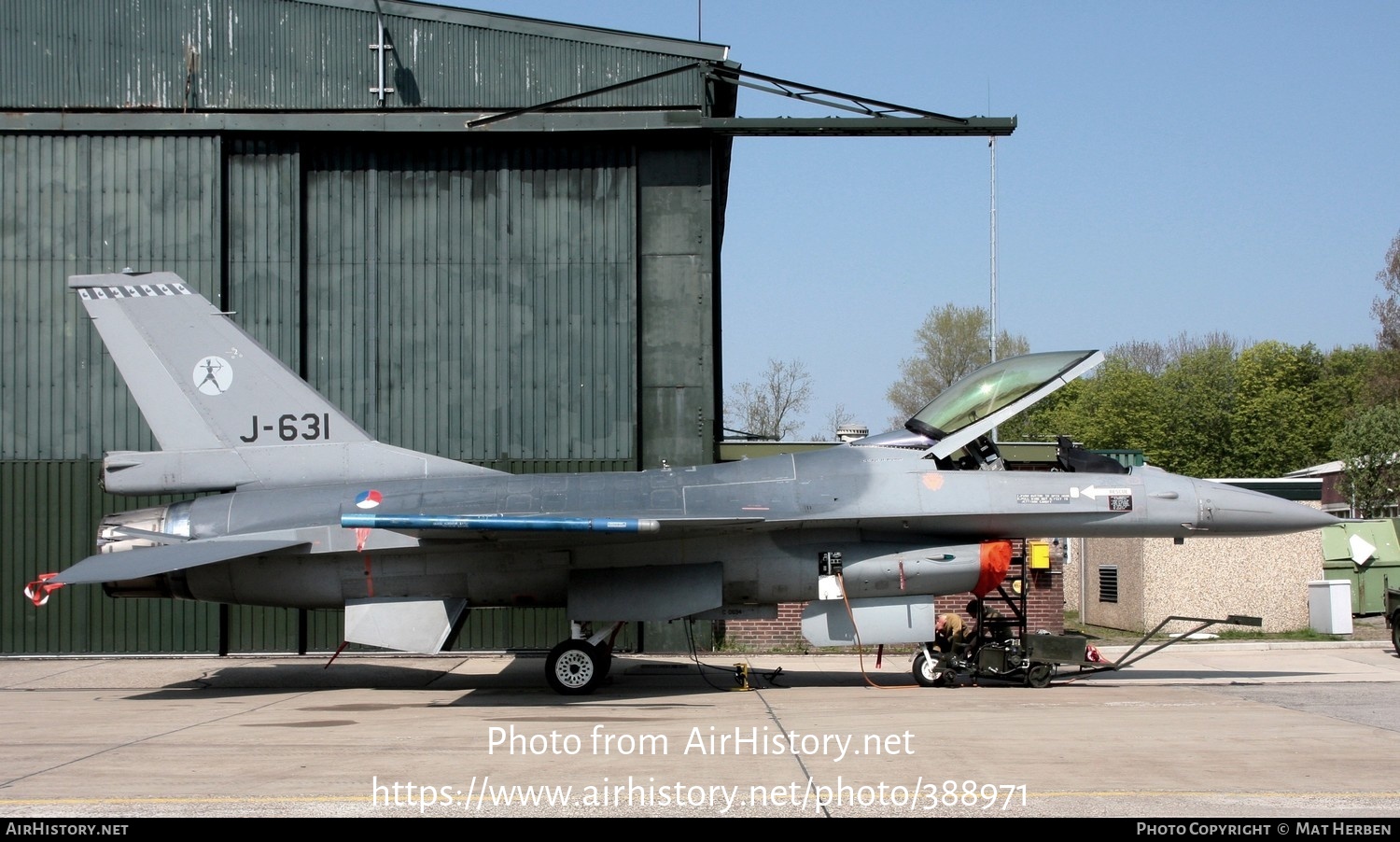 Aircraft Photo of J-631 | General Dynamics F-16AM Fighting Falcon | Netherlands - Air Force | AirHistory.net #388971