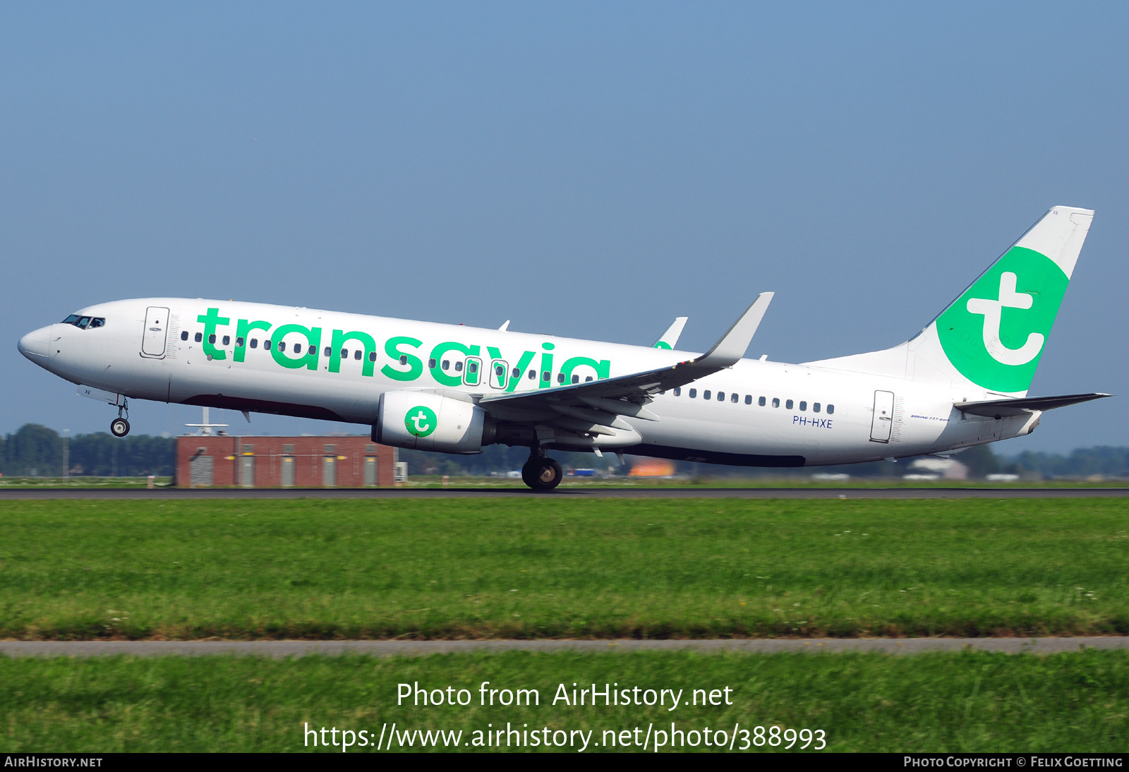 Aircraft Photo of PH-HXE | Boeing 737-8K2 | Transavia | AirHistory.net #388993