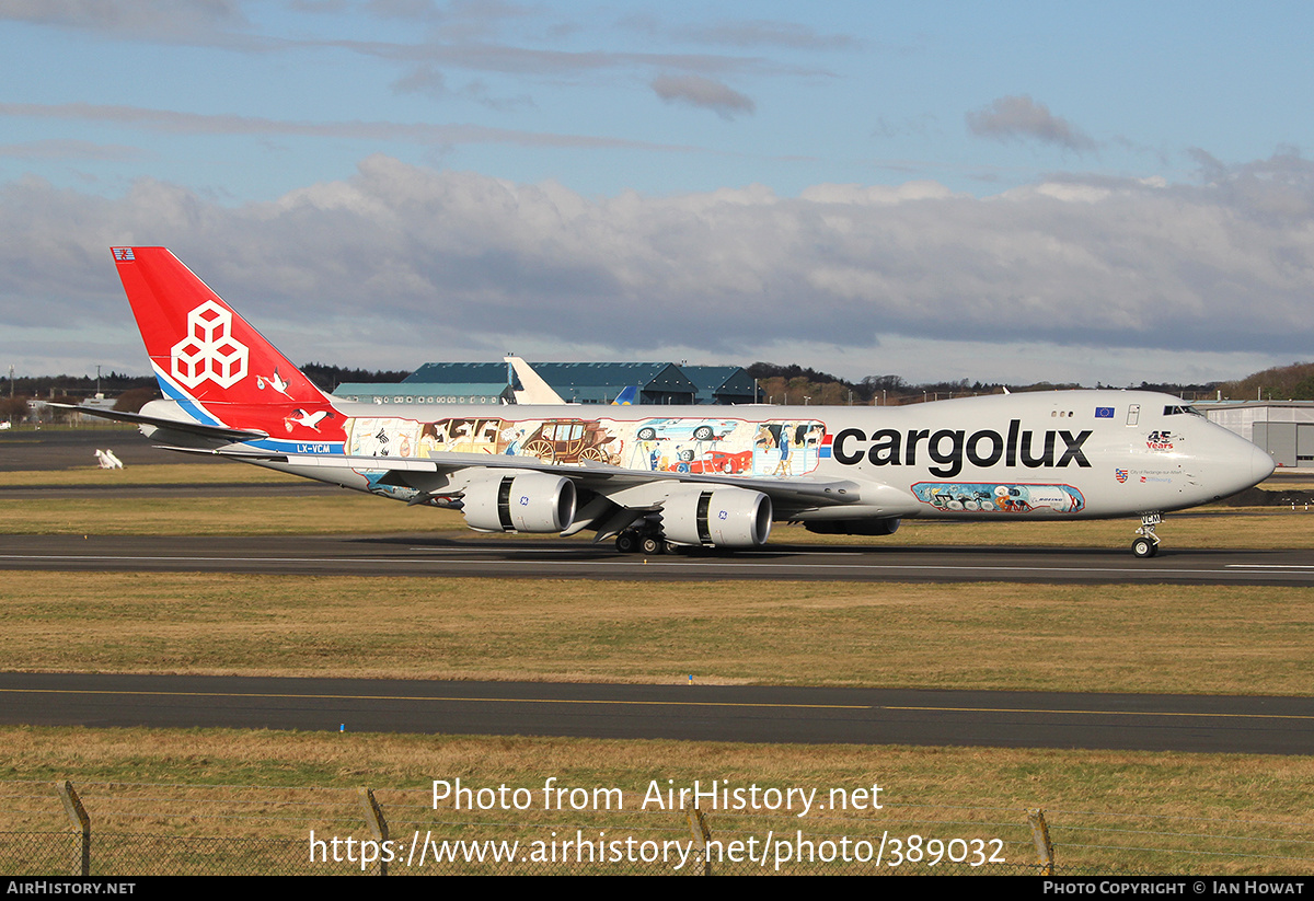 Aircraft Photo of LX-VCM | Boeing 747-8R7F/SCD | Cargolux | AirHistory.net #389032