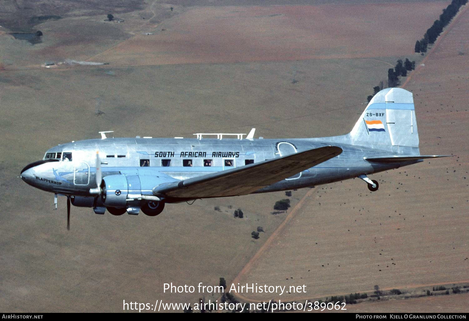 Aircraft Photo of ZS-BXF | Douglas C-47A Skytrain | South African Airways - Suid-Afrikaanse Lugdiens | AirHistory.net #389062