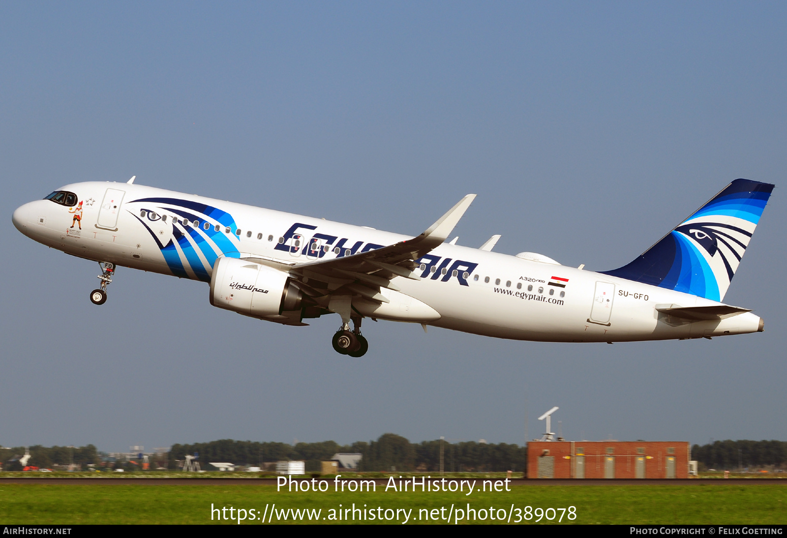 Aircraft Photo of SU-GFO | Airbus A320-251N | EgyptAir | AirHistory.net #389078