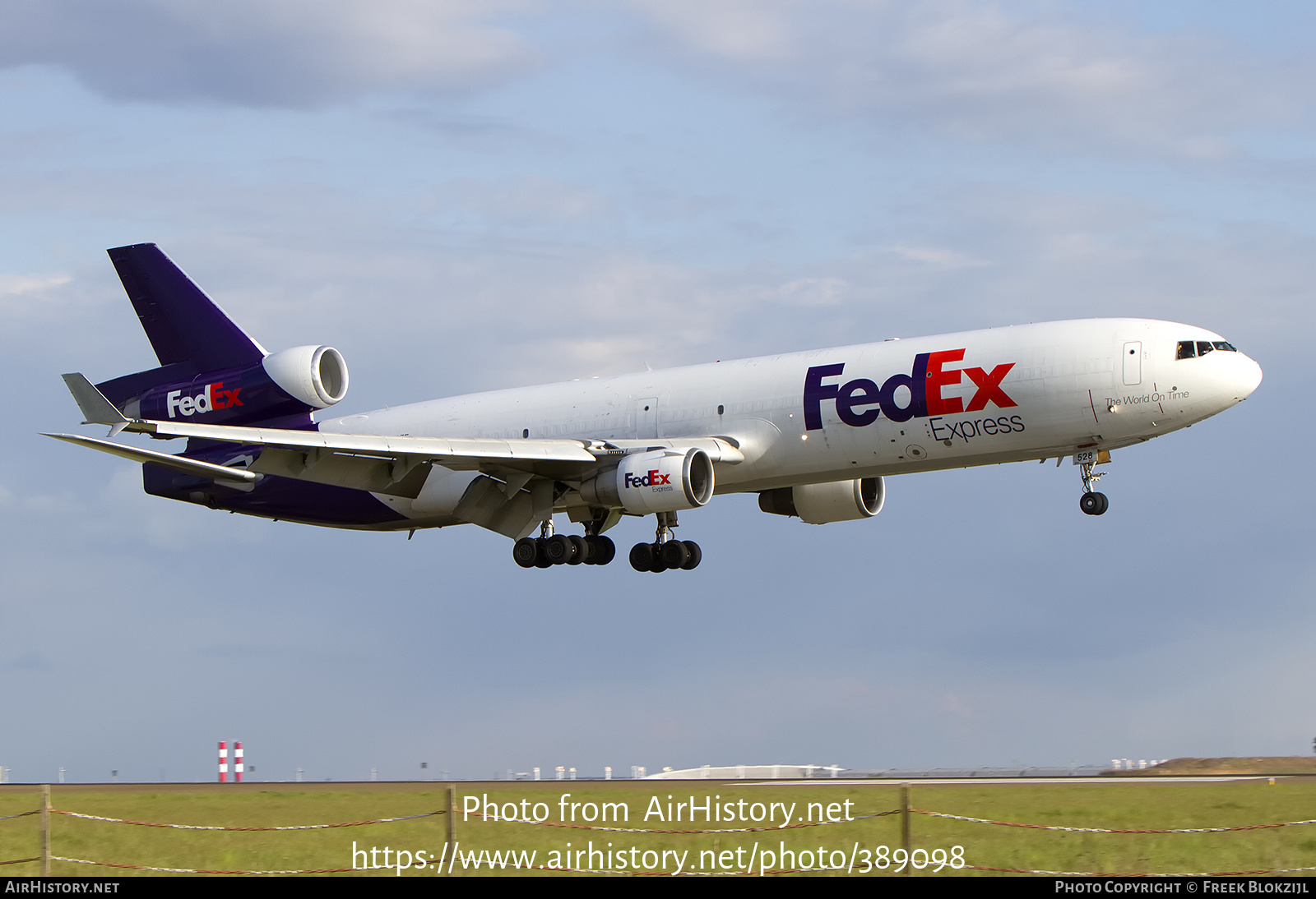 Aircraft Photo of N528FE | McDonnell Douglas MD-11/F | FedEx Express - Federal Express | AirHistory.net #389098