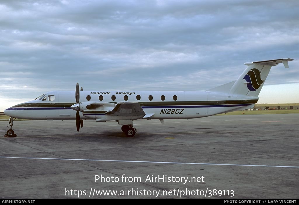 Aircraft Photo of N128CZ | Beech 1900C | Cascade Airways | AirHistory.net #389113