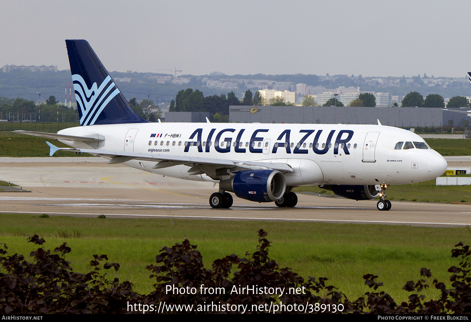 Aircraft Photo of F-HBMI | Airbus A319-114 | Aigle Azur | AirHistory.net #389130