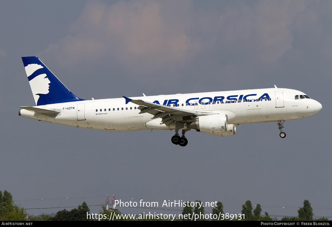 Aircraft Photo of F-HZFM | Airbus A320-216 | Air Corsica | AirHistory.net #389131