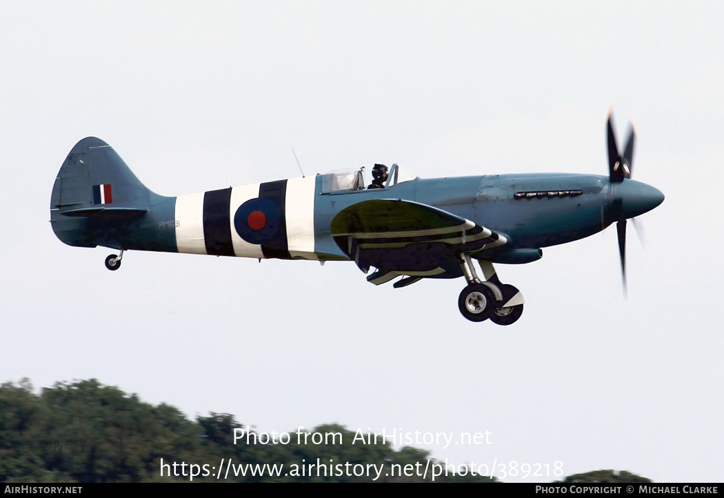 Aircraft Photo of PM631 | Supermarine 389 Spitfire PR19 | UK - Air Force | AirHistory.net #389218