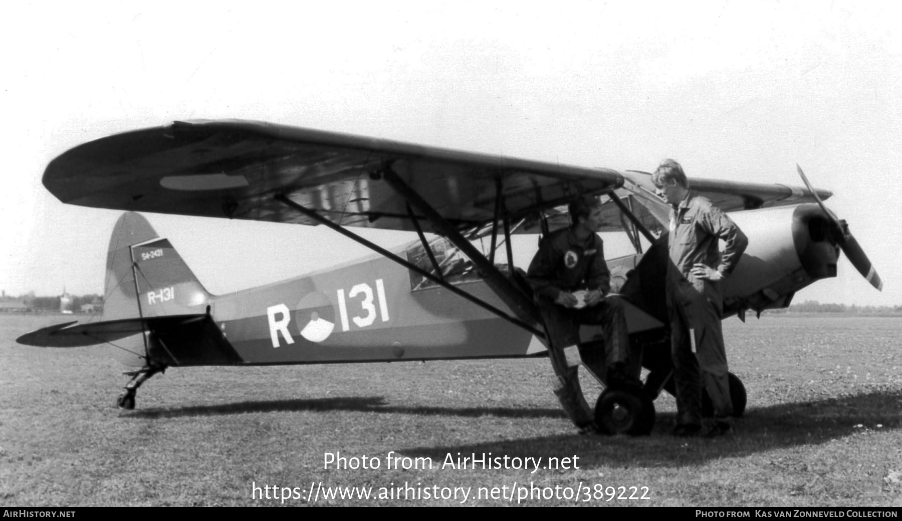 Aircraft Photo of R-131 | Piper L-21B Super Cub | Netherlands - Air Force | AirHistory.net #389222