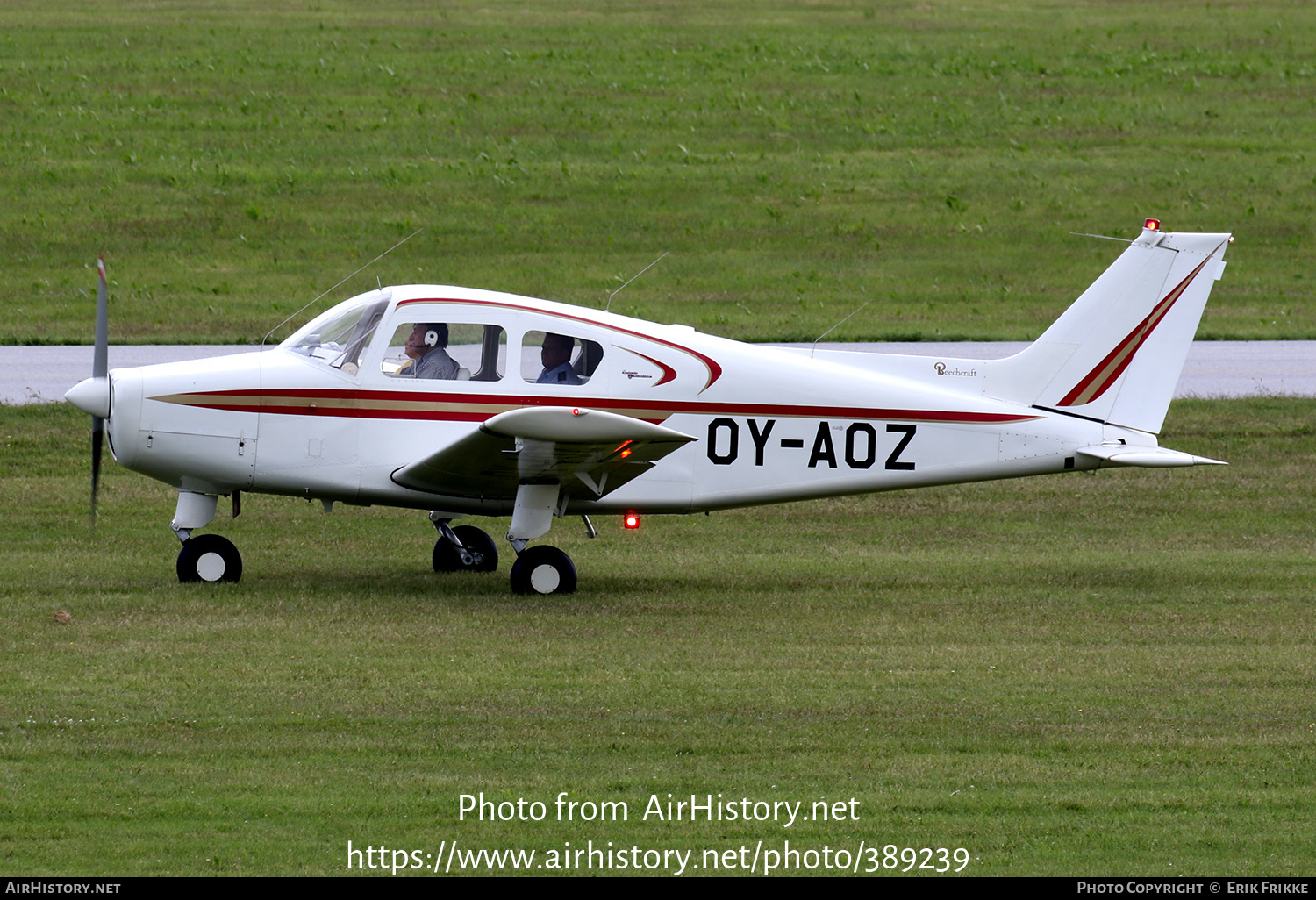 Aircraft Photo of OY-AOZ | Beech 23 Musketeer | AirHistory.net #389239