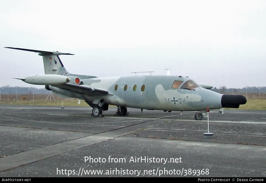 Aircraft Photo of 1626 | HFB HFB-320/ECM Hansa Jet | Germany - Air Force | AirHistory.net #389368