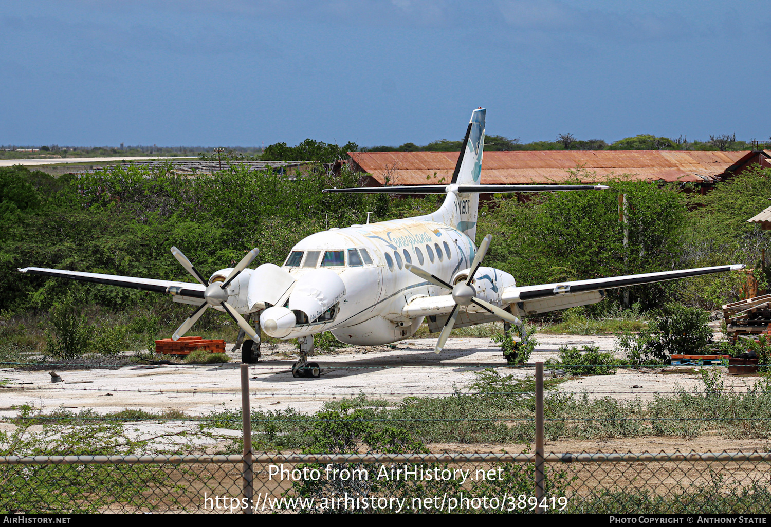 Aircraft Photo of YV180T | British Aerospace BAe-3101 Jetstream 31 | Venezolana - Rutas Aéreas de Venezuela | AirHistory.net #389419