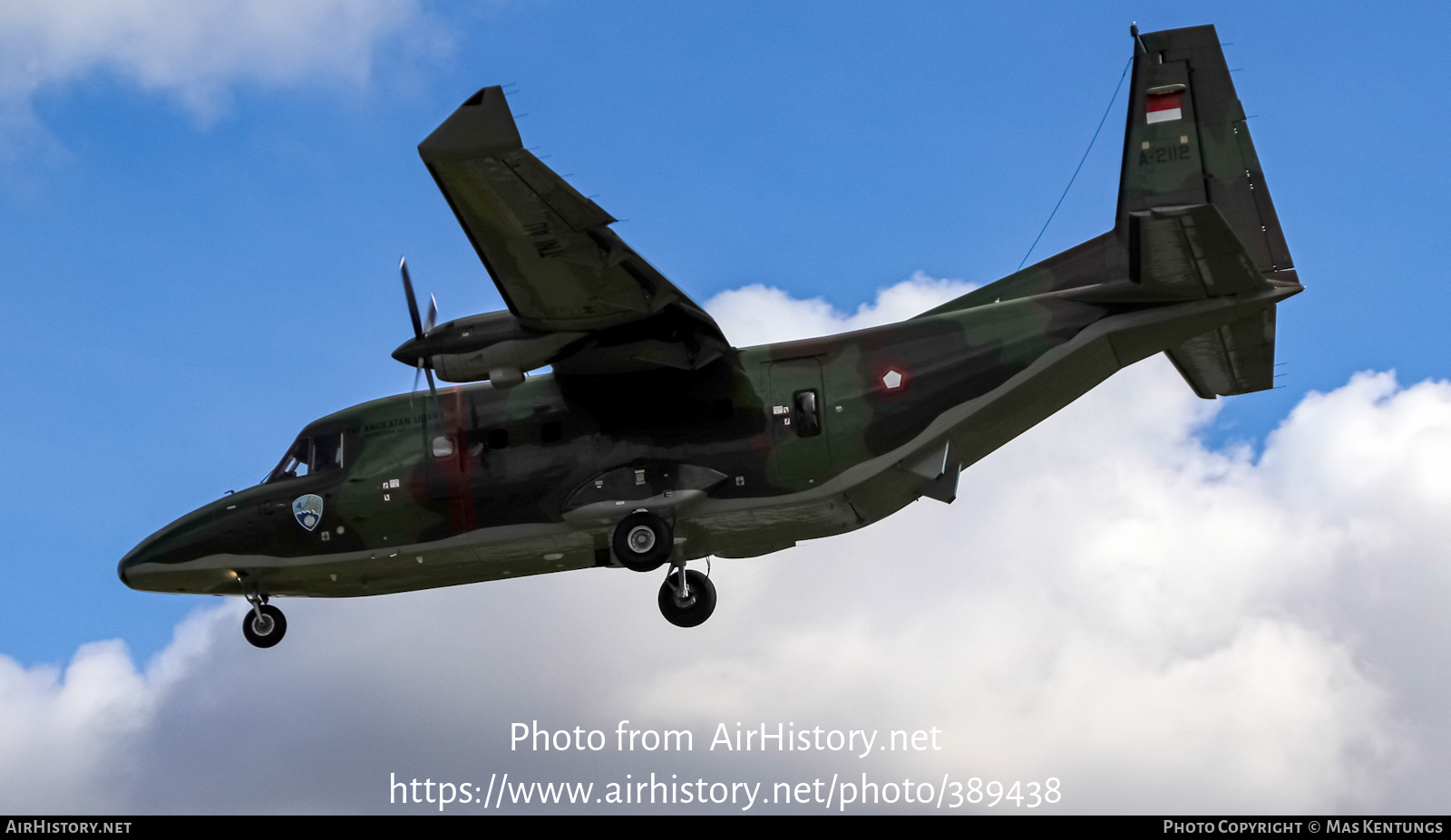 Aircraft Photo of A-2112 | IPTN NC-212i Aviocar | Indonesia - Air Force | AirHistory.net #389438