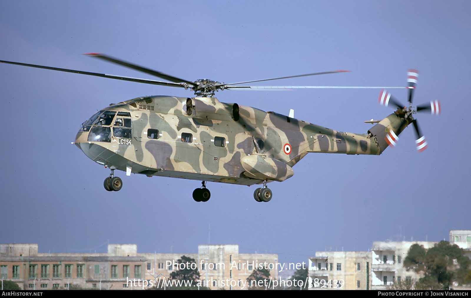 Aircraft Photo of LC154 | Aerospatiale SA-321M Super Frelon | Libya - Air Force | AirHistory.net #389439