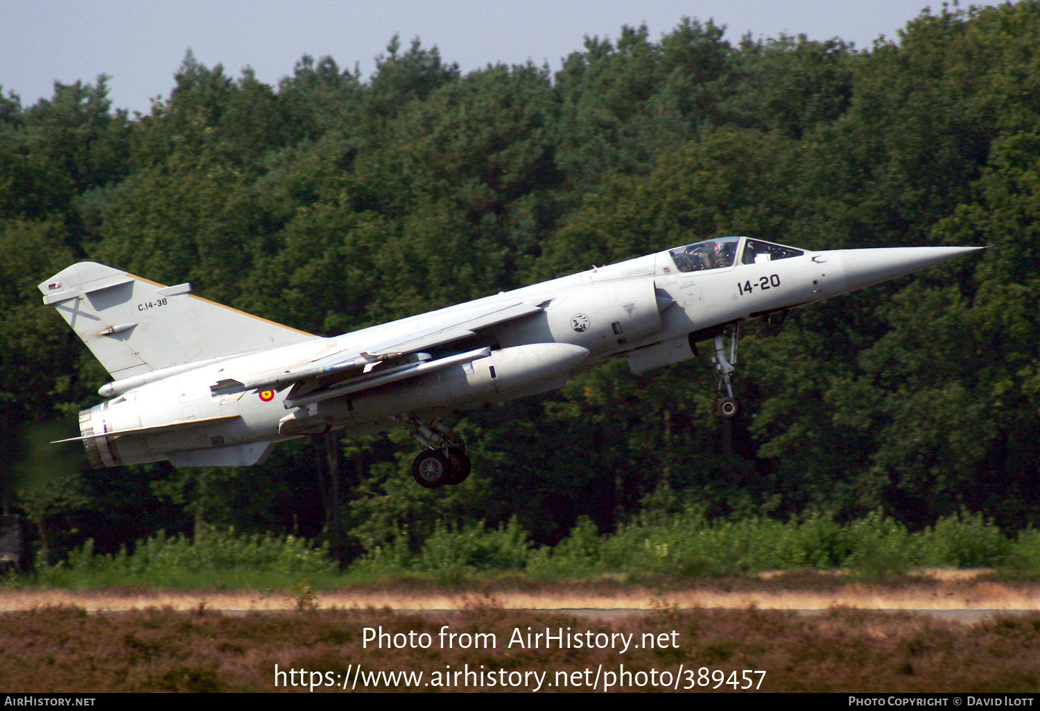 Aircraft Photo of C14-38 | Dassault Mirage F1M | Spain - Air Force | AirHistory.net #389457