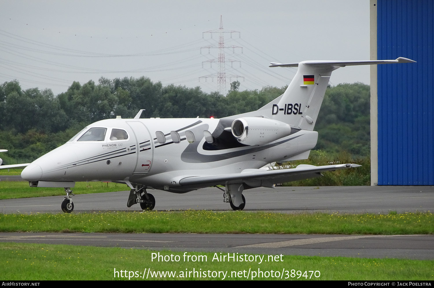 Aircraft Photo of D-IBSL | Embraer EMB-500 Phenom 100 | AirHistory.net #389470