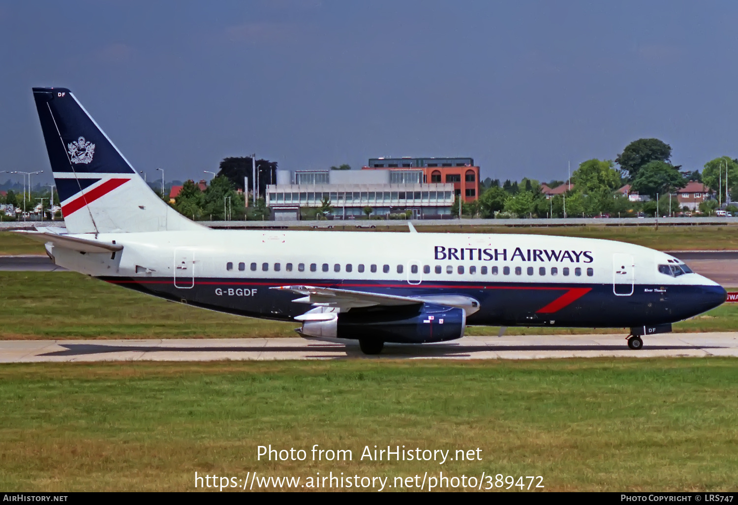 Aircraft Photo of G-BGDF | Boeing 737-236/Adv | British Airways | AirHistory.net #389472