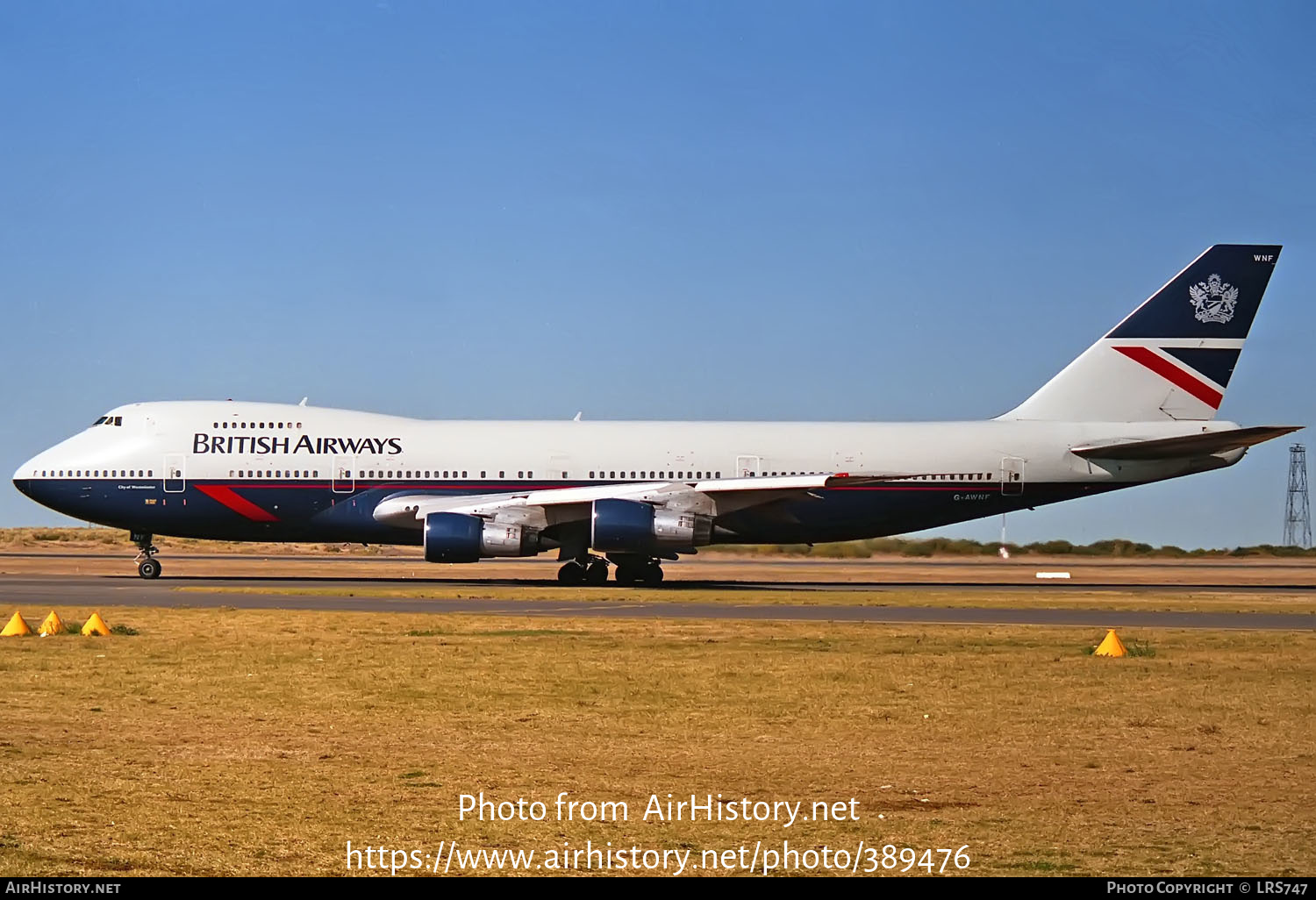 Aircraft Photo of G-AWNF | Boeing 747-136 | British Airways | AirHistory.net #389476