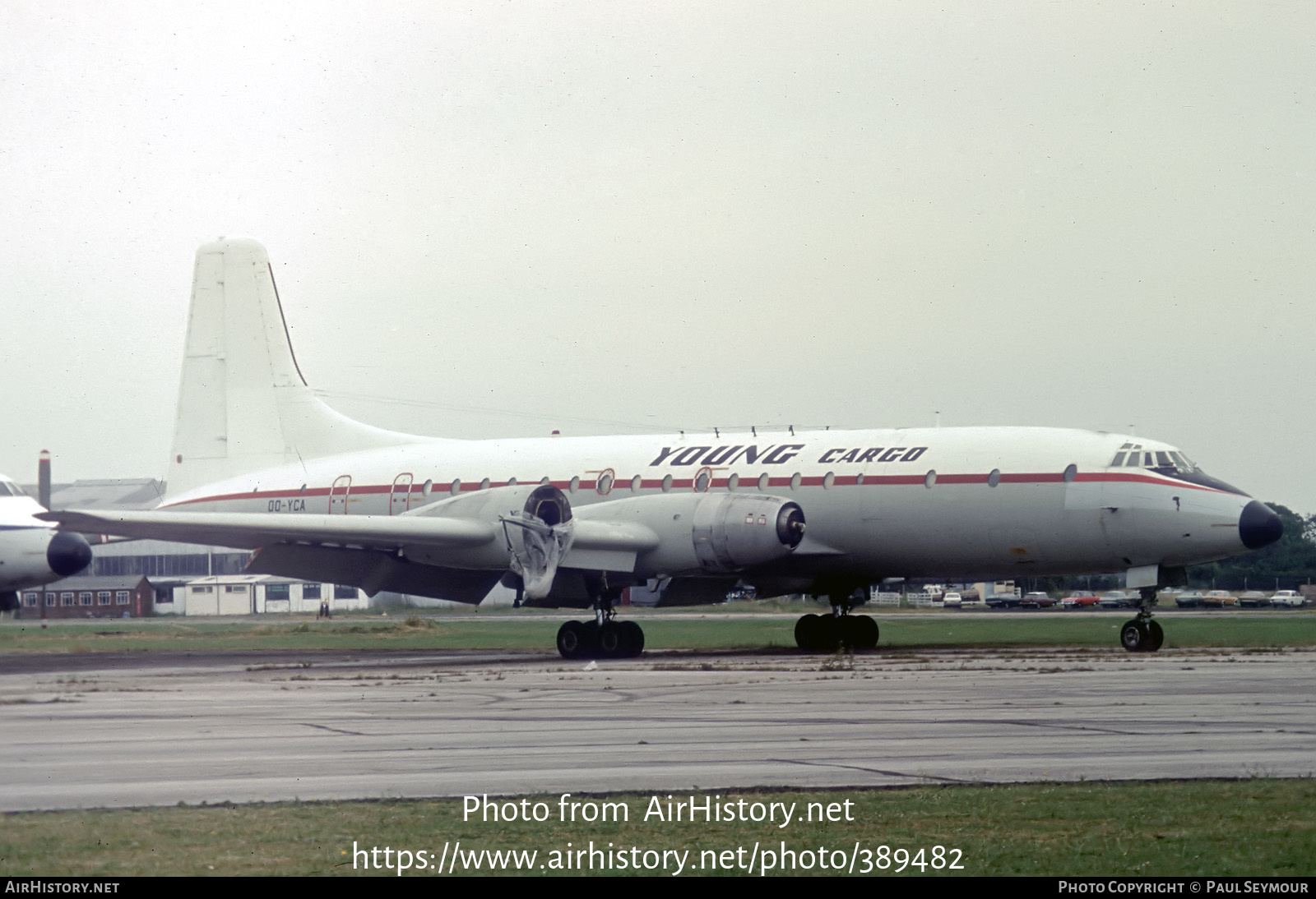 Aircraft Photo of OO-YCA | Bristol 175 Britannia C.1 (253) | Young Cargo | AirHistory.net #389482