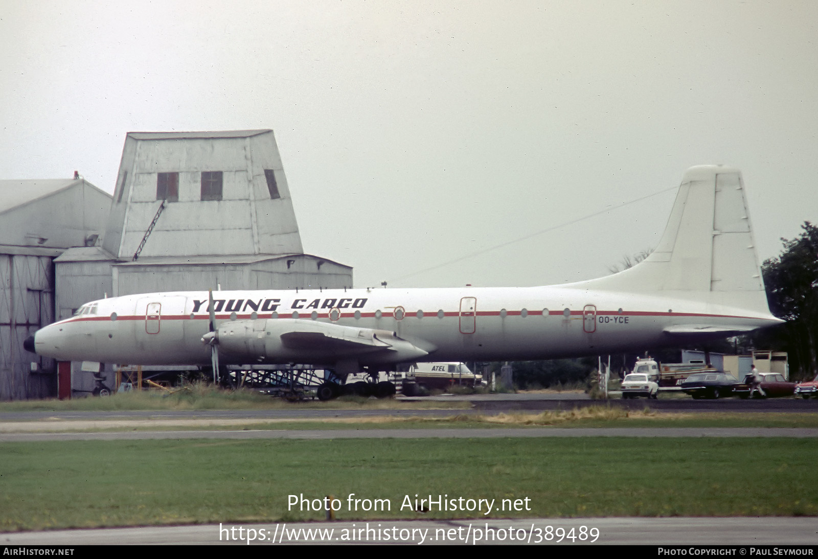 Aircraft Photo of OO-YCE | Bristol 175 Britannia 253F | Young Cargo | AirHistory.net #389489