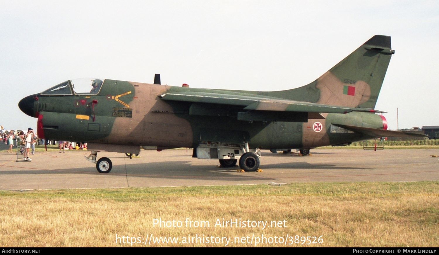 Aircraft Photo of 5529 | LTV A-7P Corsair II | Portugal - Air Force | AirHistory.net #389526