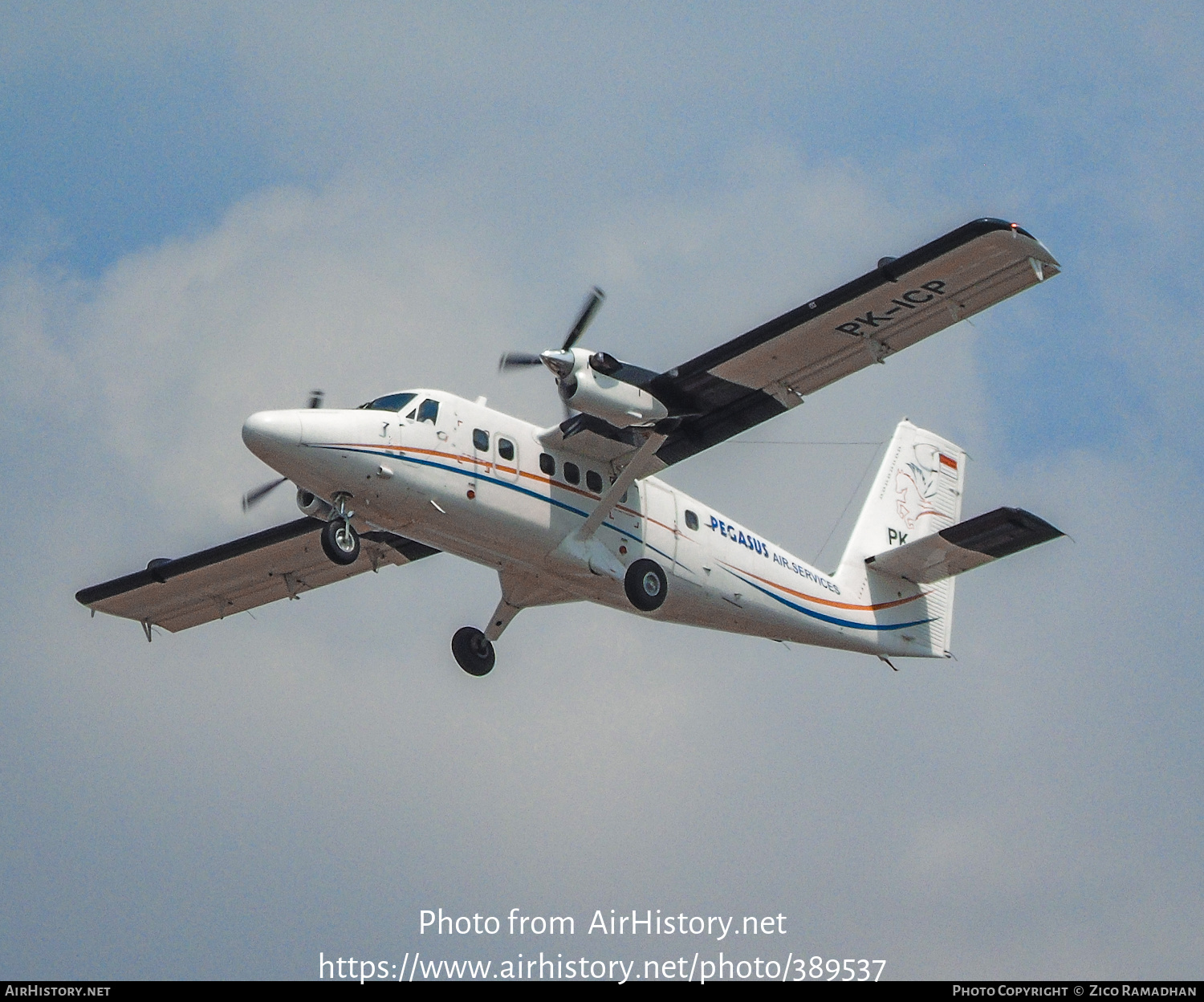 Aircraft Photo of PK-ICP | Viking DHC-6-400 Twin Otter | Pegasus Air Services | AirHistory.net #389537