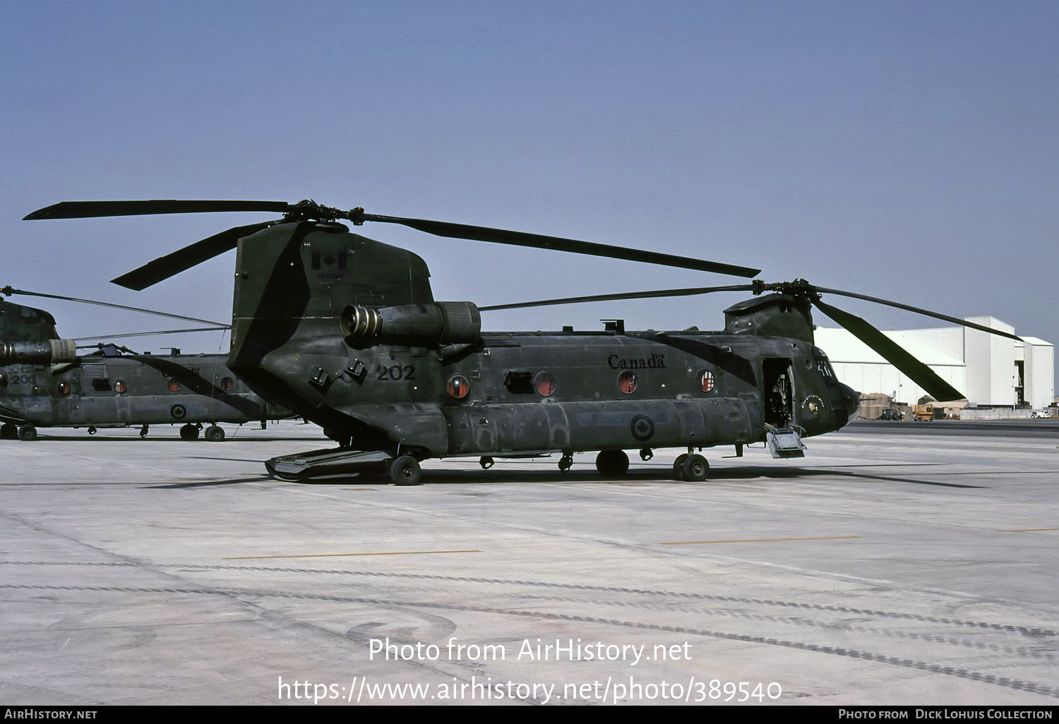 Aircraft Photo of 147202 | Boeing Vertol CH-147D Chinook | Canada - Air Force | AirHistory.net #389540