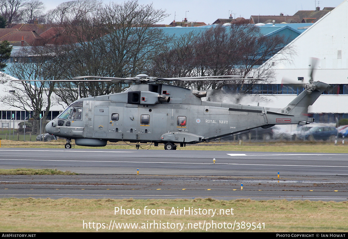 Aircraft Photo of ZH836 | EHI EH101-111 Merlin HM2 | UK - Navy | AirHistory.net #389541